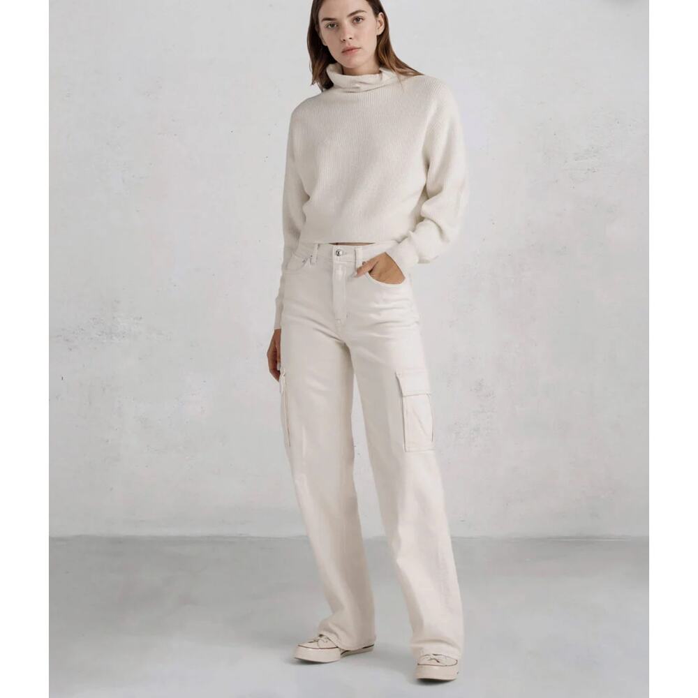 Edwin‎ Cora Cargo Regenerative Cotton Pants Monochromatic Size 30